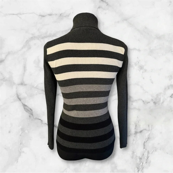 Lauren Ralph Lauren cotton blend turtleneck sz XS 006 - Picture 2 of 2